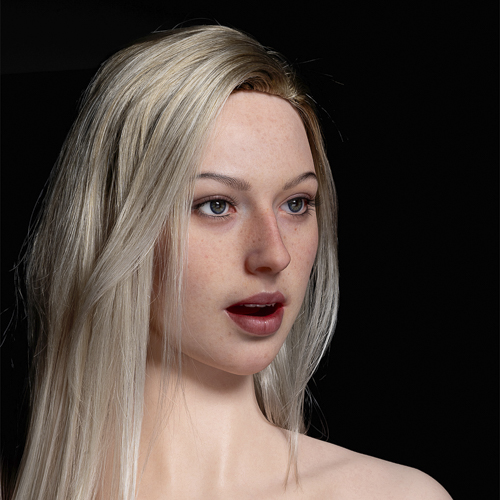 Soft silicone head with movable jaw